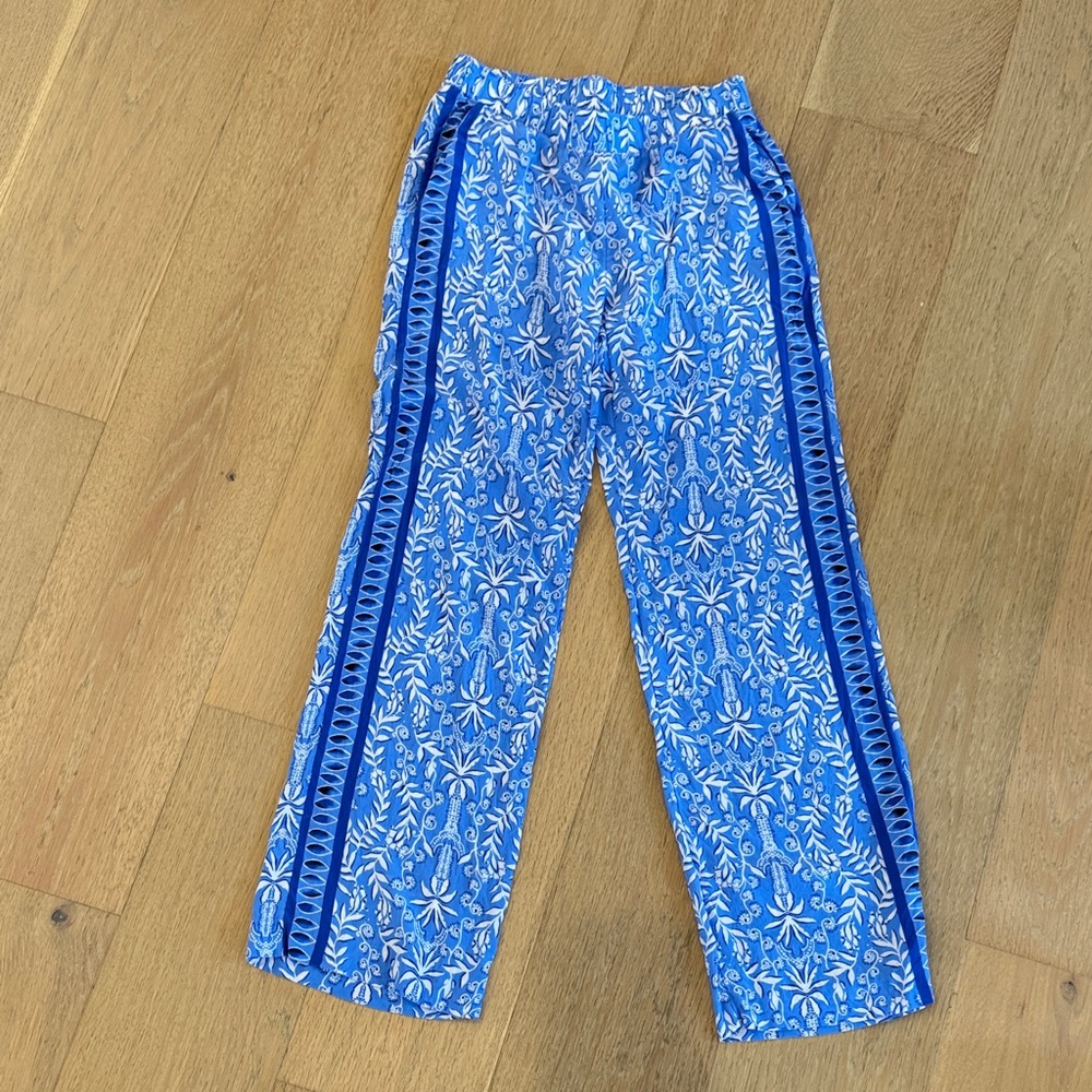 Lily Pulitzer 💯 silk pants